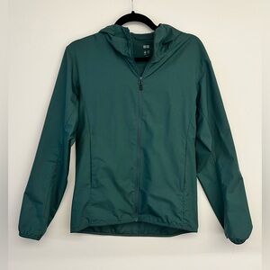 Uniqlo Hooded UV Sun Green Jacket